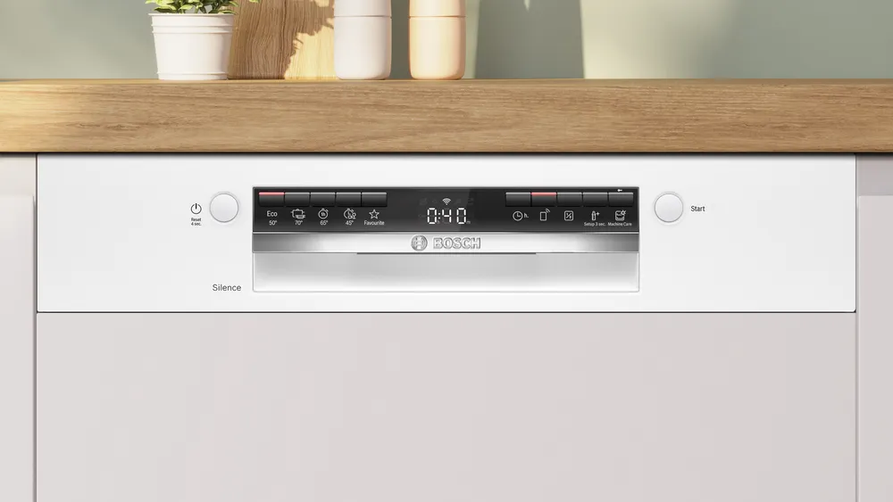 Bosch SMI4IKW50T Serie 4 Yarı Ankastre Bulaşık Makinesi