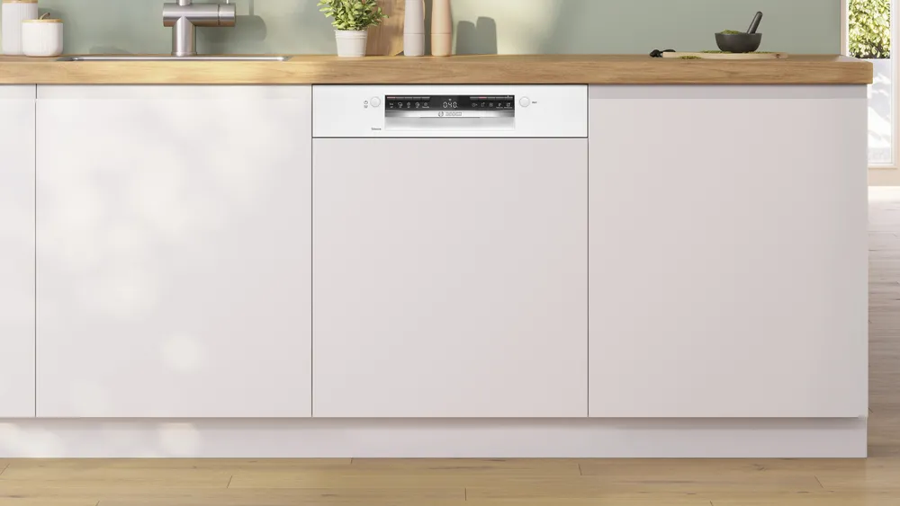 Bosch SMI4IKW50T Serie 4 Yarı Ankastre Bulaşık Makinesi