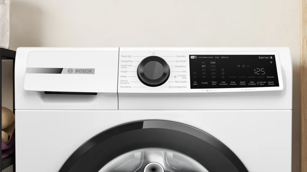 Bosch WGK242Z0TR 1200 Devir 9 kg Çamaşır Makinesi