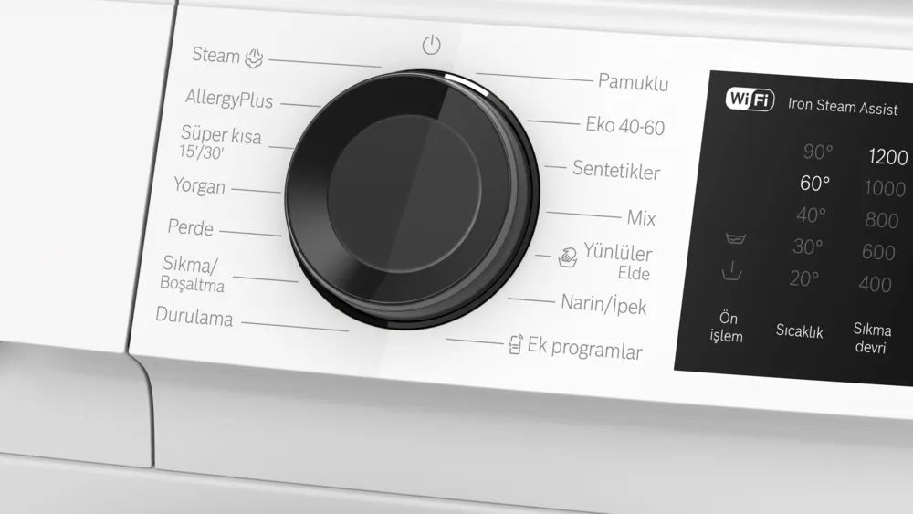 Bosch WGK242Z0TR 1200 Devir 9 kg Çamaşır Makinesi