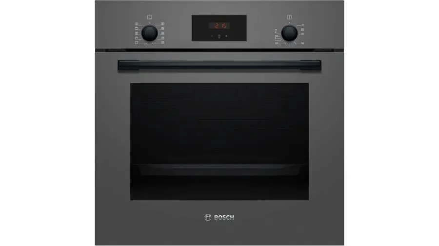 Bosch HBF512BH1T Antrasit Gri 66 lt Ankastre Fırın