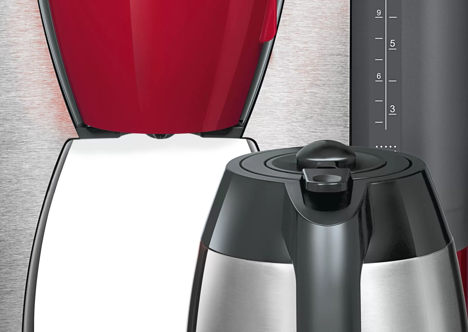 Bosch TKA6A684 Filtre Kahve Makinesi Kırmızı