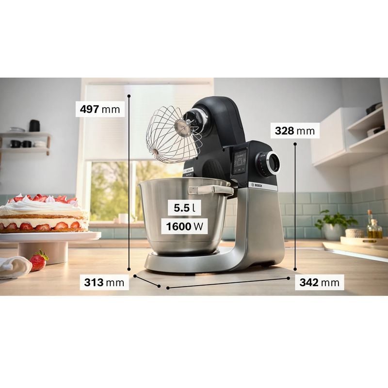 Bosch MUMS6ZS00 1600 W 5.5 Lt Mutfak Şefi