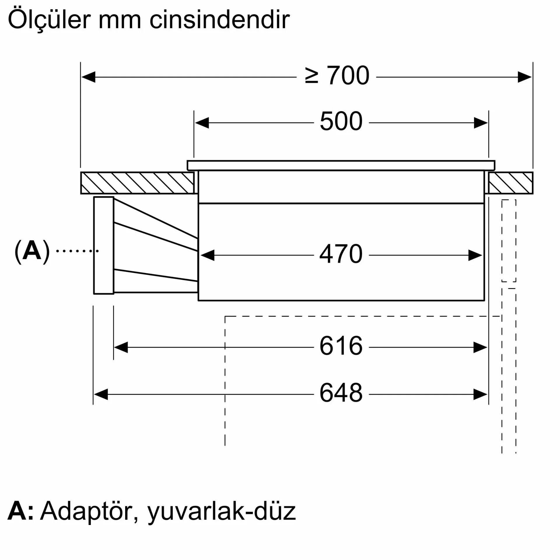 Bosch PVS811B16E Davlumbaz Entegreli İndüksiyonlu Ocak