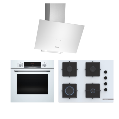 Bosch Ankastre Set (HBF534EW3T - POP7C2P30 - DWK64PJ20T)