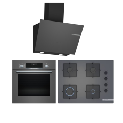 Bosch Ankastre Set (HBF534EH3T - POP7C9P30 - DWK66PJ70T)