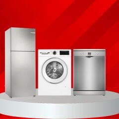 Bosch Çeyiz Paketi (KDN55NLE0N - WGA242X3TR - SMS26DI00T)