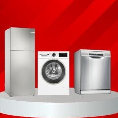 Bosch Çeyiz Paketi (KDN55NLE0N - WGA25203TR - SMS4IKI62T)