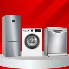 Bosch Çeyiz Paketi (KGN55CIE0N - WGA25202TR - SMS4IKI62T)