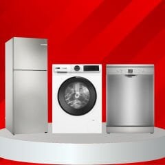 Bosch Çeyiz Paketi (KDN55NLE0N - WGK242Z0TR - SMS26DI00T)