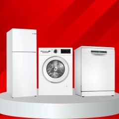 Bosch Çeyiz Paketi (KDN55NWE0N - WGA242X3TR - SMS4IKW62T)