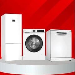 Bosch Çeyiz Paketi (KGN55CWE0N - WGK242Z0TR - SMS4IKW62T)