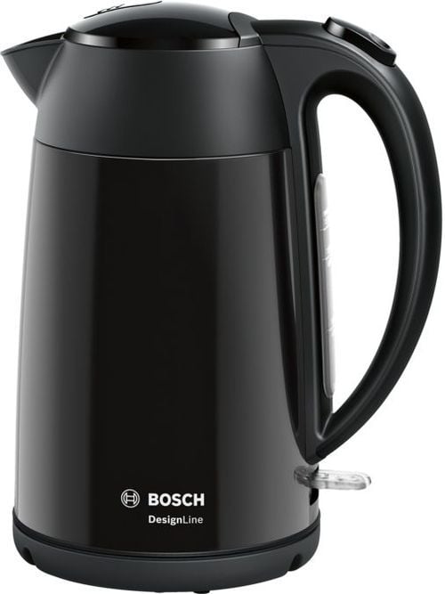 Bosch TWK3P423 Designline 1700 ML Paslanmaz Çelik Su Isıtıcı Kettle Siyah