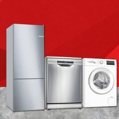 Bosch Inox Çeyiz Paketi (KGN55VIE0N - SMS4IKI51T - WAU24T91TR)