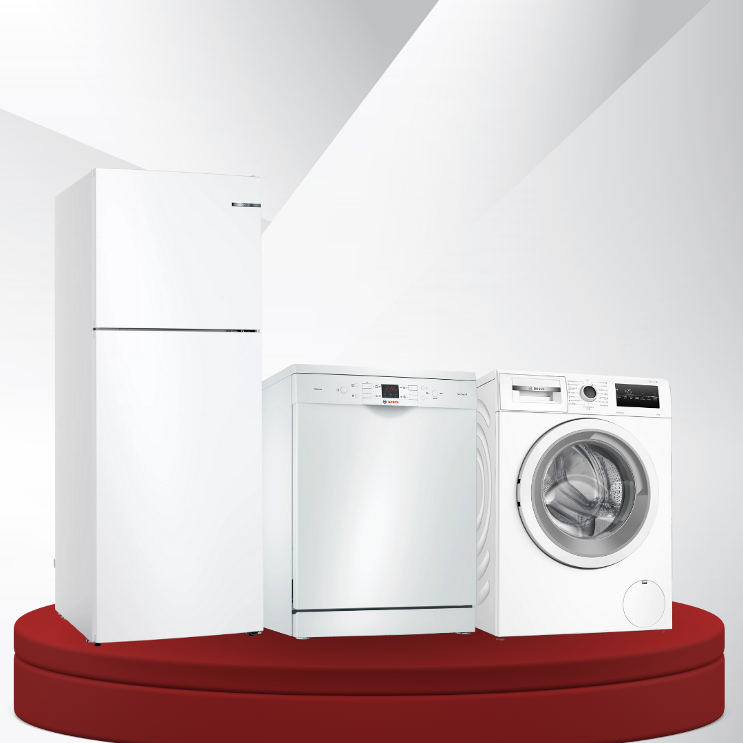 Bosch Çeyiz Paketi (KDN55NWE0N- SMS44DW01T - WAN24200TR)