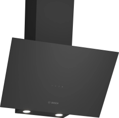 Bosch DWK64PJ60T 60 cm Duvar Tipi Davlumbaz Siyah Cam