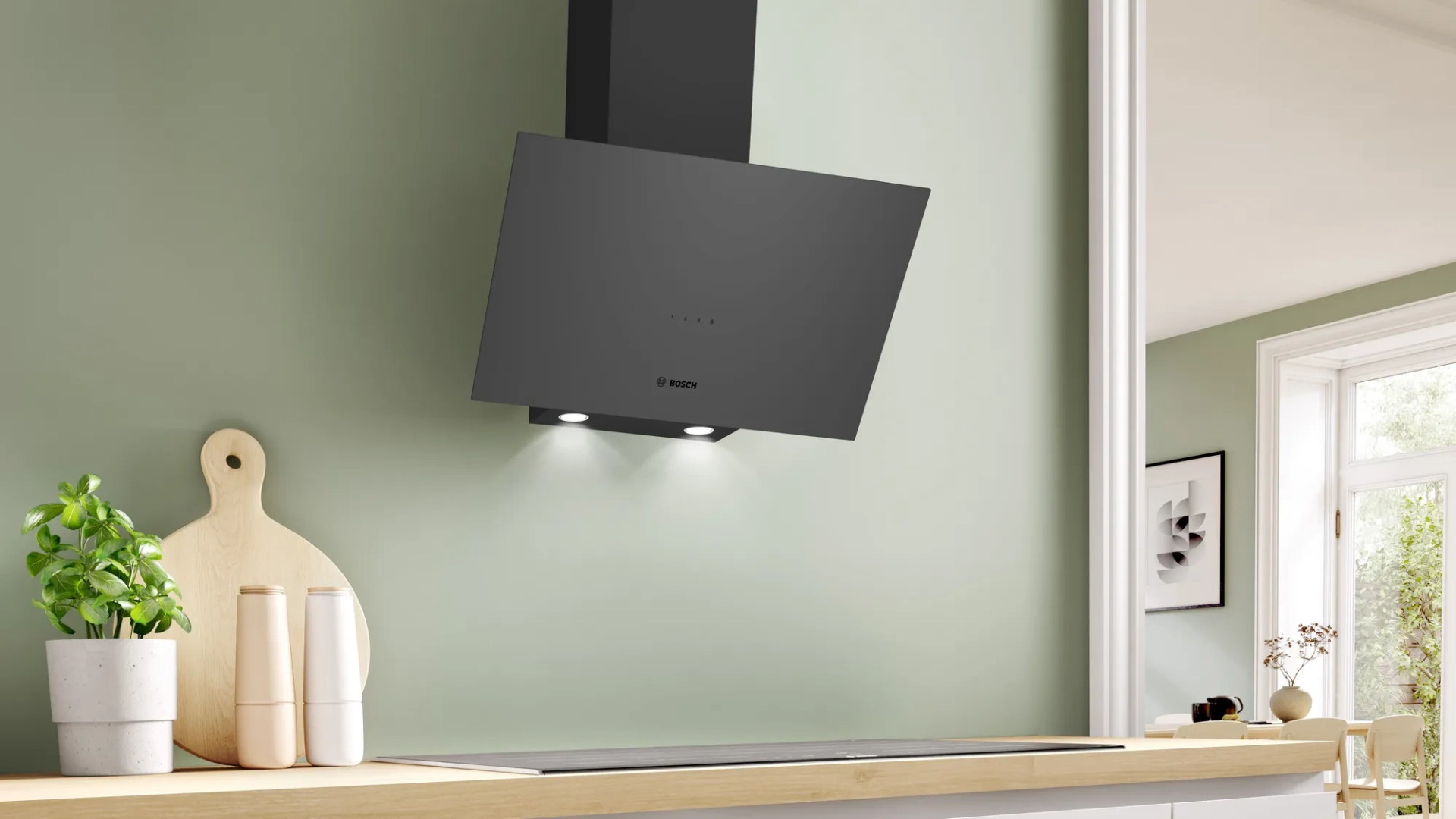 Bosch DWK64PJ70T 60 cm Duvar Tipi Davlumbaz