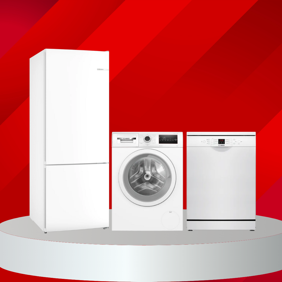 Bosch Çeyiz Paketi (KGN55VWE0N - WAN24200TR - SMS26DW00T)