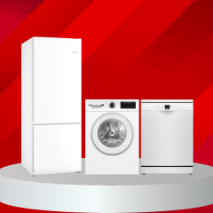 Bosch Çeyiz Paketi (KGN55VWE0N - WGA142X2TR- SMS26DW00T)