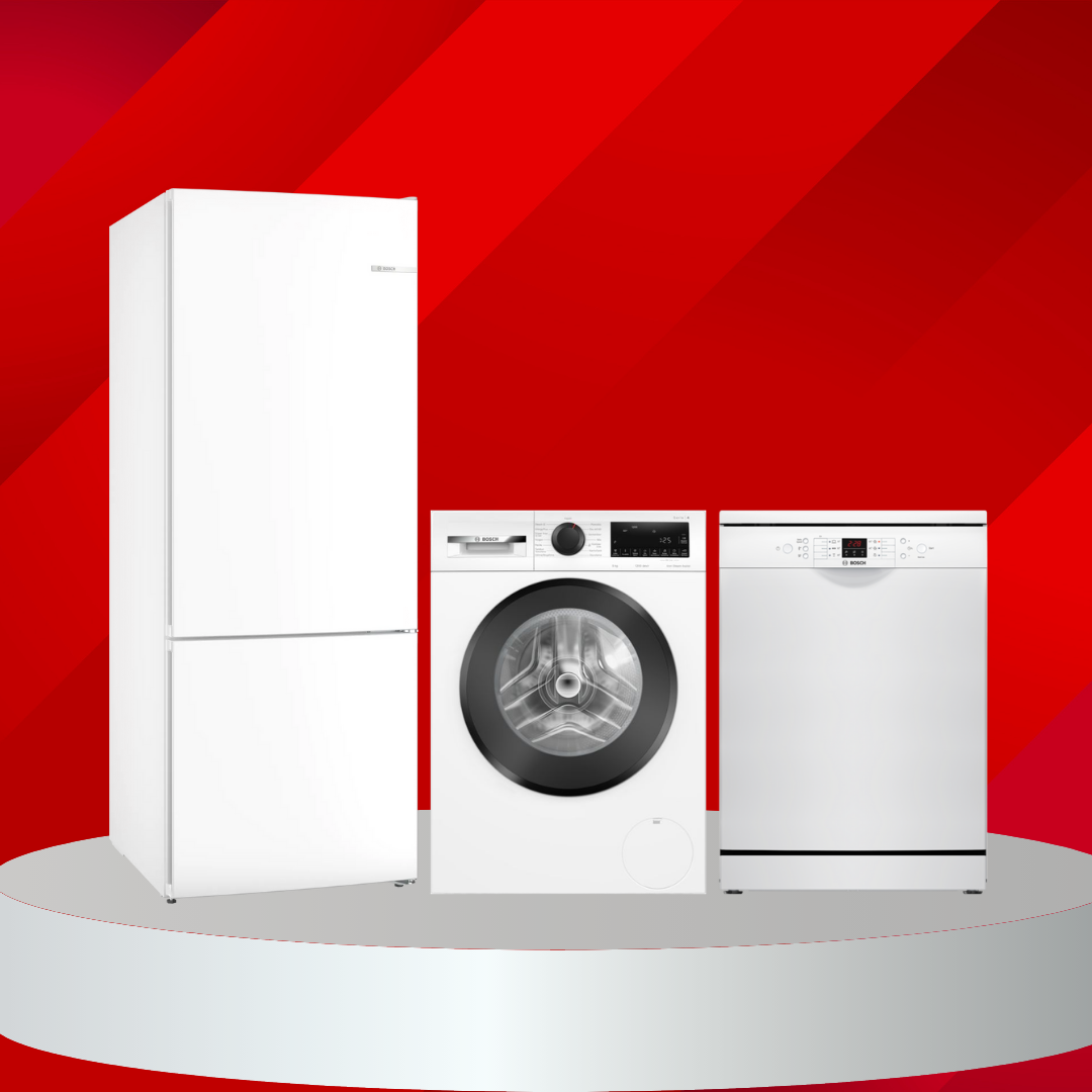 Bosch Çeyiz Paketi (KGN55VWE0N - WGA242Z0TR - SMS26DW00T)