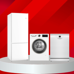 Bosch Çeyiz Paketi (KGN55VWE0N - WGA252Z0TR - SMS26DW00T)