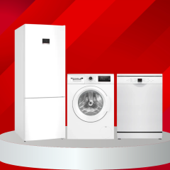 Bosch Çeyiz Paketi (KGN55CWE0N - WAN24200TR - SMS26DW00T)