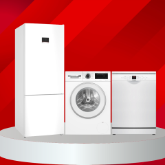 Bosch Düğün Paketi (KGN55CWE0N - WGA142X2TR - SMS26DW00T)