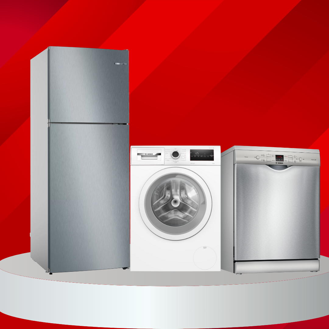 Bosch Çeyiz Paketi (KDN55NLF1N - WAN24200TR - SMS44DI01T)