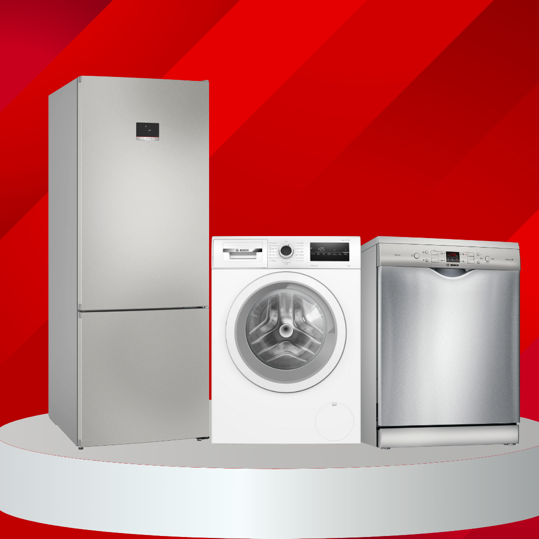 Bosch Çeyiz Paketi (KGN55CIE0N - WAN24200TR - SMS44DI01T)